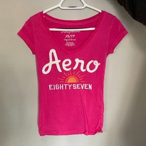 Aeropostale pink t-shirt